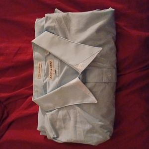 Sky blue dress shirt big and tall